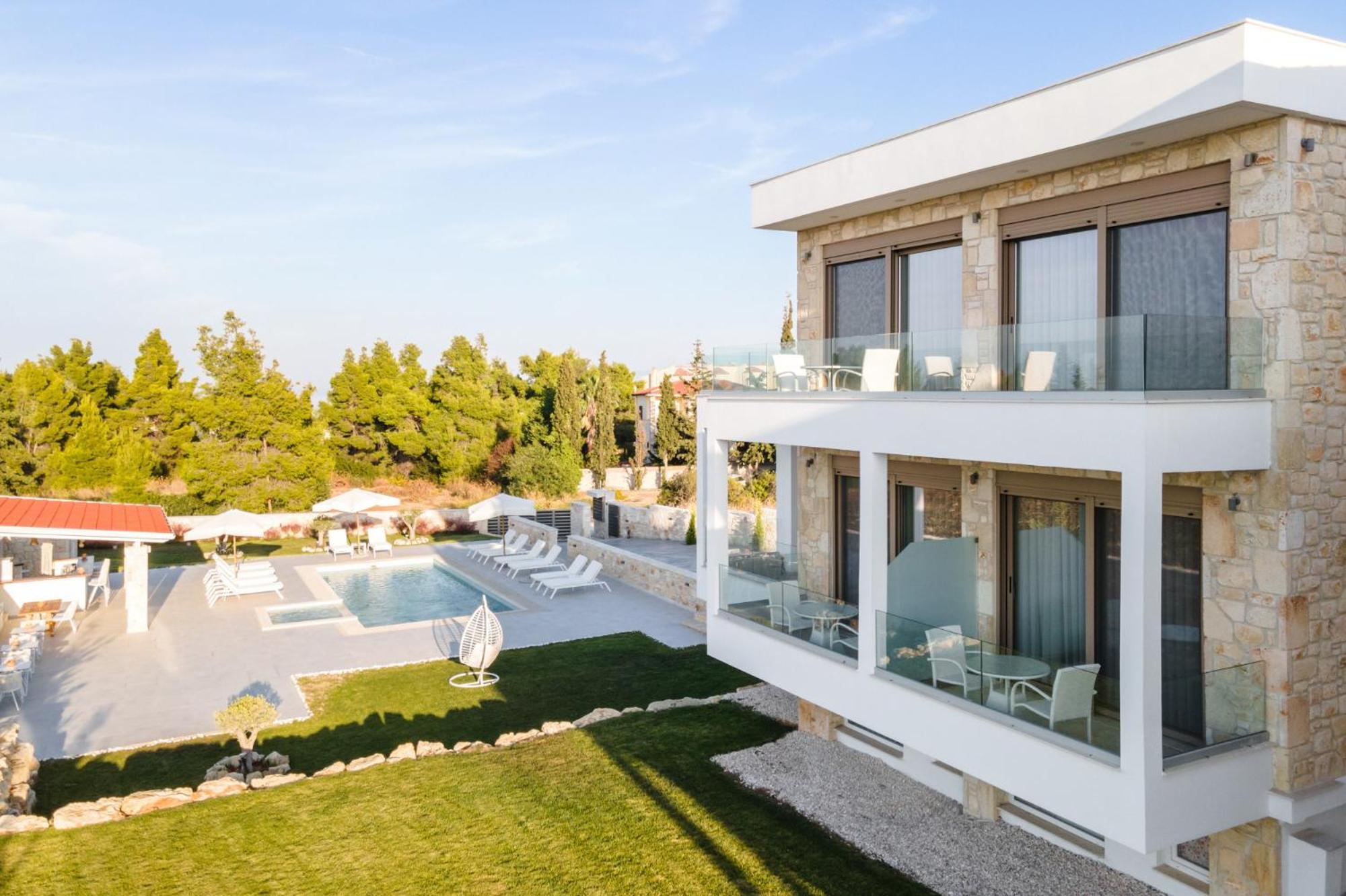 Anna Mare Luxury Apartments Afytos Exteriör bild